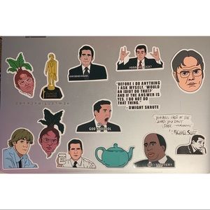 13 The Office Stickers